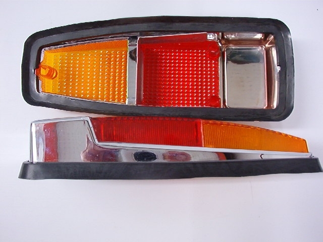 LENS-RED/ AMBER-PAIR-ITALIA